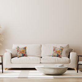 Almofada Flor Russo Colorida