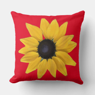 Almofada Flor Sunshine Radia Paz, Joy, Amor 