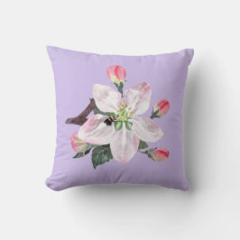 Almofada Flor tropical com Travesseiro decorativo de padrão