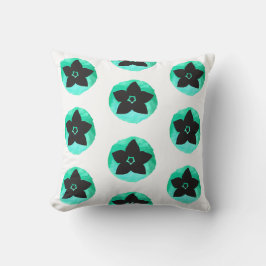 Almofada Flor Verde Havaiana