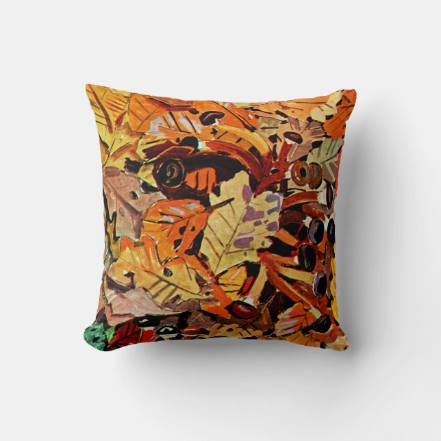 Almofada Flora Exótica nº 8 no Sunshine Dazzle (Frente)