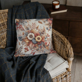 Almofada Florais Botânicos Cozy Autumn