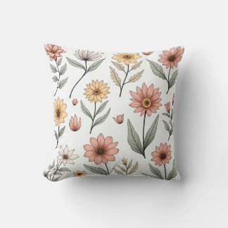 almofada floral
