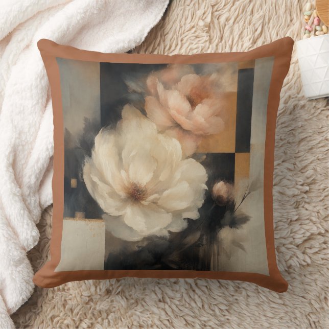 Almofada "Floral Abstrato" (Cobertor)