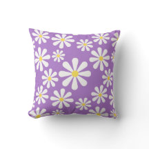 Floral amarelo branco roxo da margarida louca