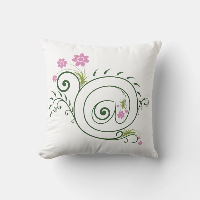 Almofada Floral Arroba Florescer (Frente)