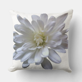 Almofada Floral branca margarida branca crisântemo branco f