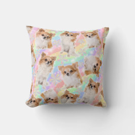Almofada Floral Chihuahua