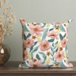 Almofada Floral Colorido de Aquarela<br><div class="desc">Adicione um pop de cor ao seu espaço com este Cobrir de Travesseiro Floral Colorido de Aquarela! O design vibrante e lúdico apresenta uma mistura de flores silvestres coloridas, perfeita para trazer um toque de primavera em sua casa. Feito com materiais de alta qualidade, esse cobrir de travesseiro não só...</div>