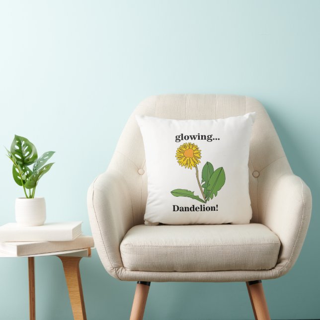 Almofada Floral Dandelion (Cadeira)