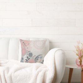 Almofada Floral de Verão Caprichoso em Flor