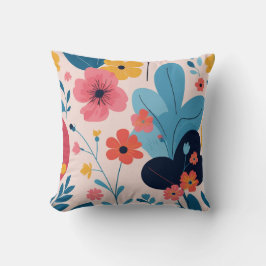 Almofada Floral Family Pillow – Bright and Cheerful Gift