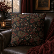 Floral Gótico Cottage Vintage Sombrio e Mal-humora