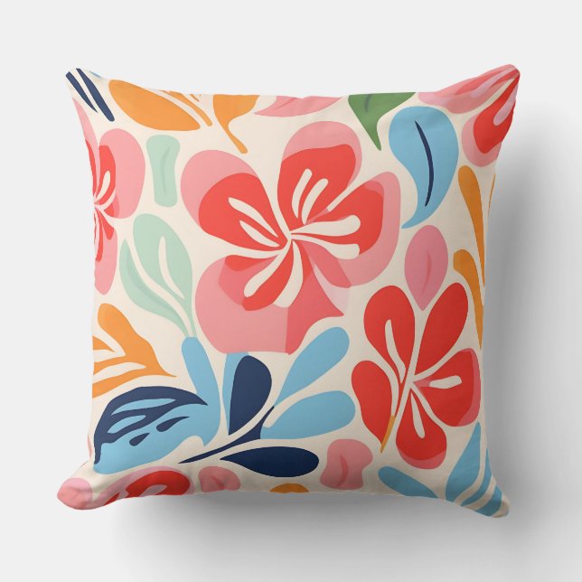 Almofada Floral inspirado pelo Matisse (Frente)