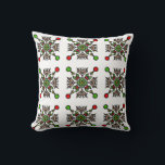 Almofada Floral Mandala Seamless Pattern<br><div class="desc">A beautiful seamless pattern featuring festive floral mandalas. The repetitive geometric design creates a sophisticated and elegant look,  perfect for home decor and cozy accents</div>