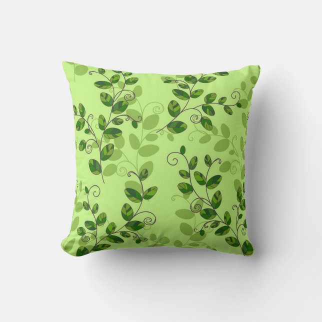 Almofada Floral Moderno Elegante (Frente)