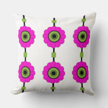 Floral Moderno Rosa e Verde