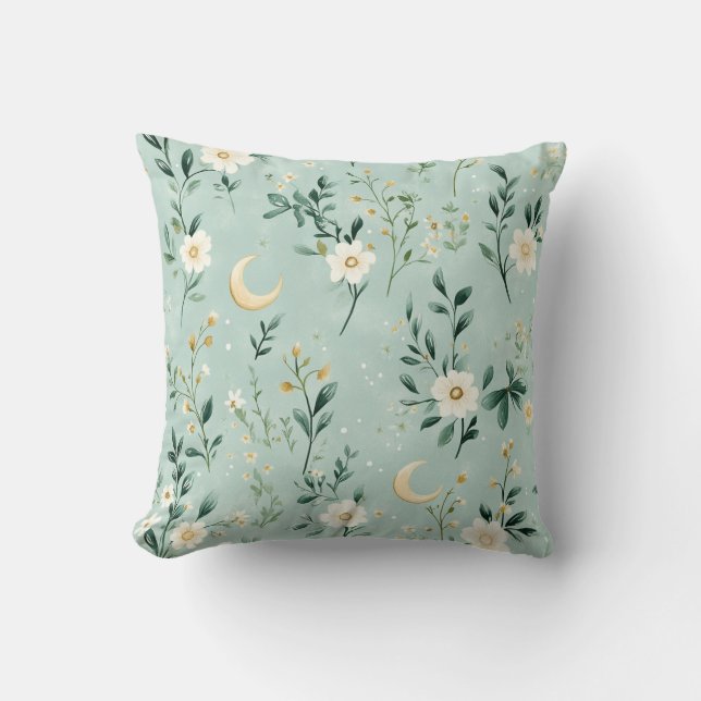 Almofada Floral Moondreams Nursery Travesseiro (Frente)