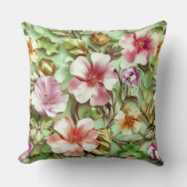 Almofada Floral multicor grande