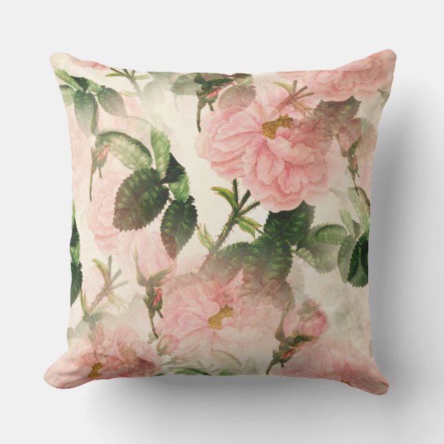 Almofada Floral Rosa (Frente)