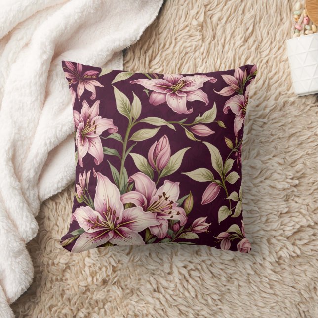 Almofada Floral Throw Pillow (Cobertor)