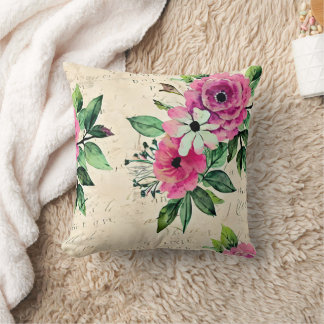 Almofada Floral Vintage Shabby Chic