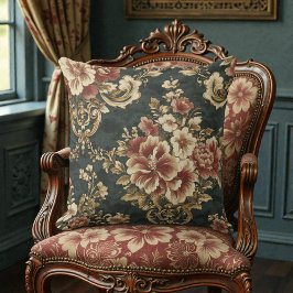 Almofada Floral Vitoriano Vintage