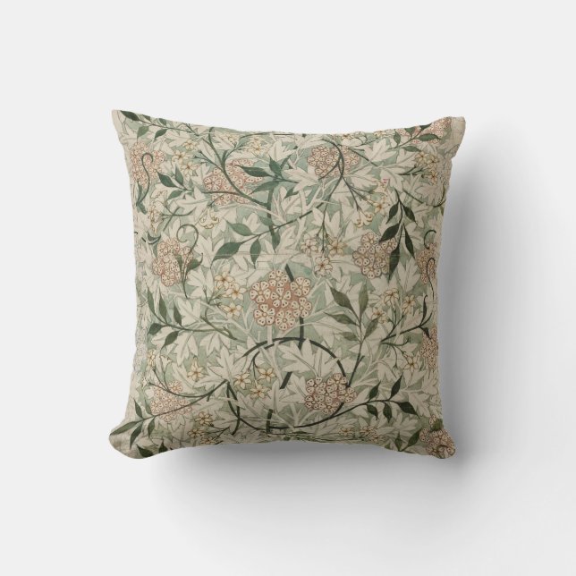 Almofada Floral William Morris Medway. (Frente)
