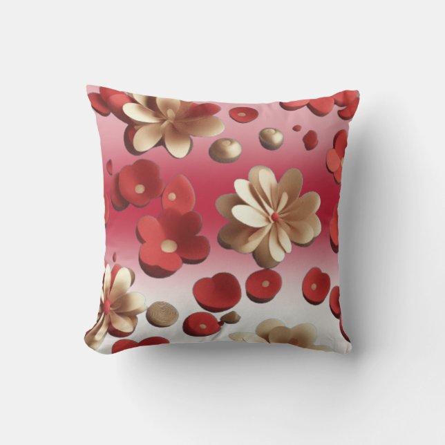 Almofada Flores 3D (Frente)