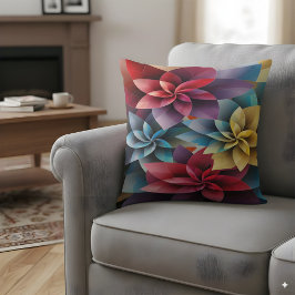 Almofada Flores abstrato