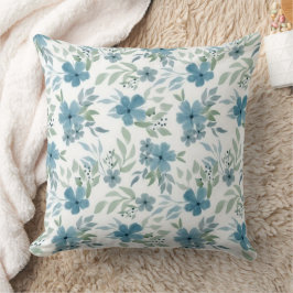 Almofada Flores Azuis