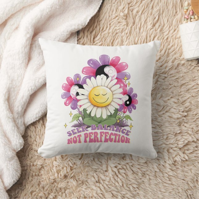 Almofada Flores - Balanço Positivo de Busca de Cotação Não  (Cobertor)