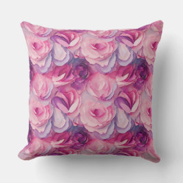 Almofada Flores bonito Rosa