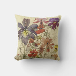 Almofada Flores Borboleta por Charles Mackintosh