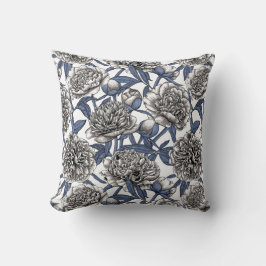 Almofada Flores brancas