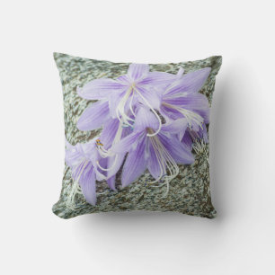 Almofada Flores da lavanda na floração do cheio