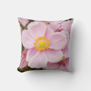 Almofada Flores de anêmona japonesa