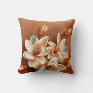 Almofada Flores De Cobre 3 D Magnolia