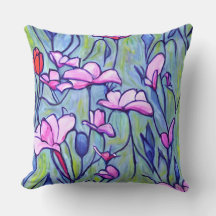 Flores de Cor de Água do Pastel