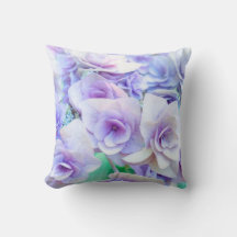 Flores de hortênsia azul