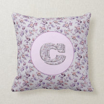 Flores de luxo Monograma C