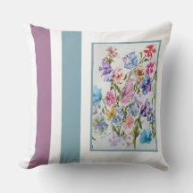 Flores e Borboletas de Aquarelas Whimsical