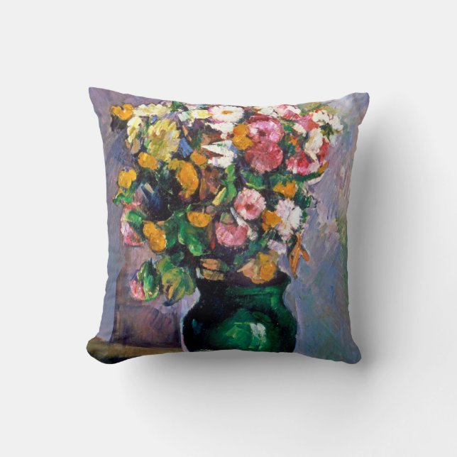 Almofada Flores em Vaso, Cezanne (Frente)