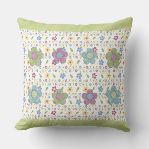 Almofada Flores florais Textured de Digitas