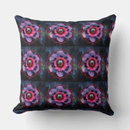 Almofada Flores Neon Pink