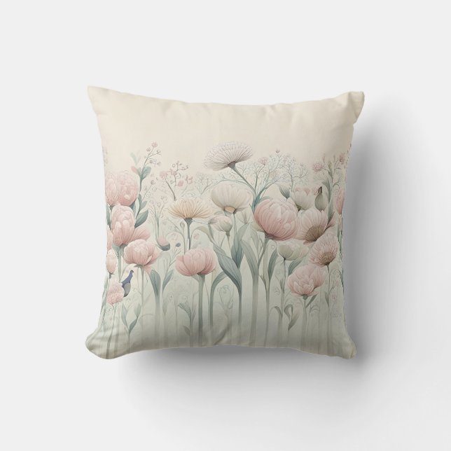 Almofada Flores no Sangue (Frente)