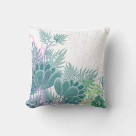 Almofada flores páscoas em chuva