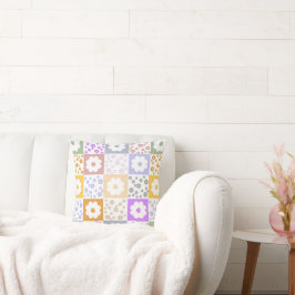 Almofada Flores Retro Verificadas