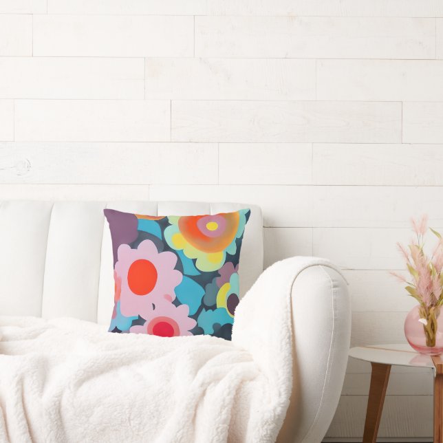 Almofada Flores retrorreflectoras (Sofá)