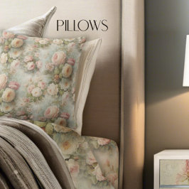 Almofada Flores Rosa de Paris Flores Rosa-Rosa